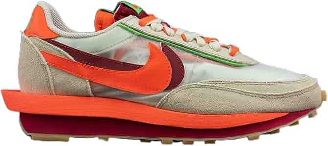 Amazon.com | Nike x Sacai x Clot LDWaffle in Net, Orange