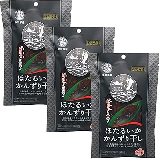 ホタルイカかんずり干し 25g 3パック