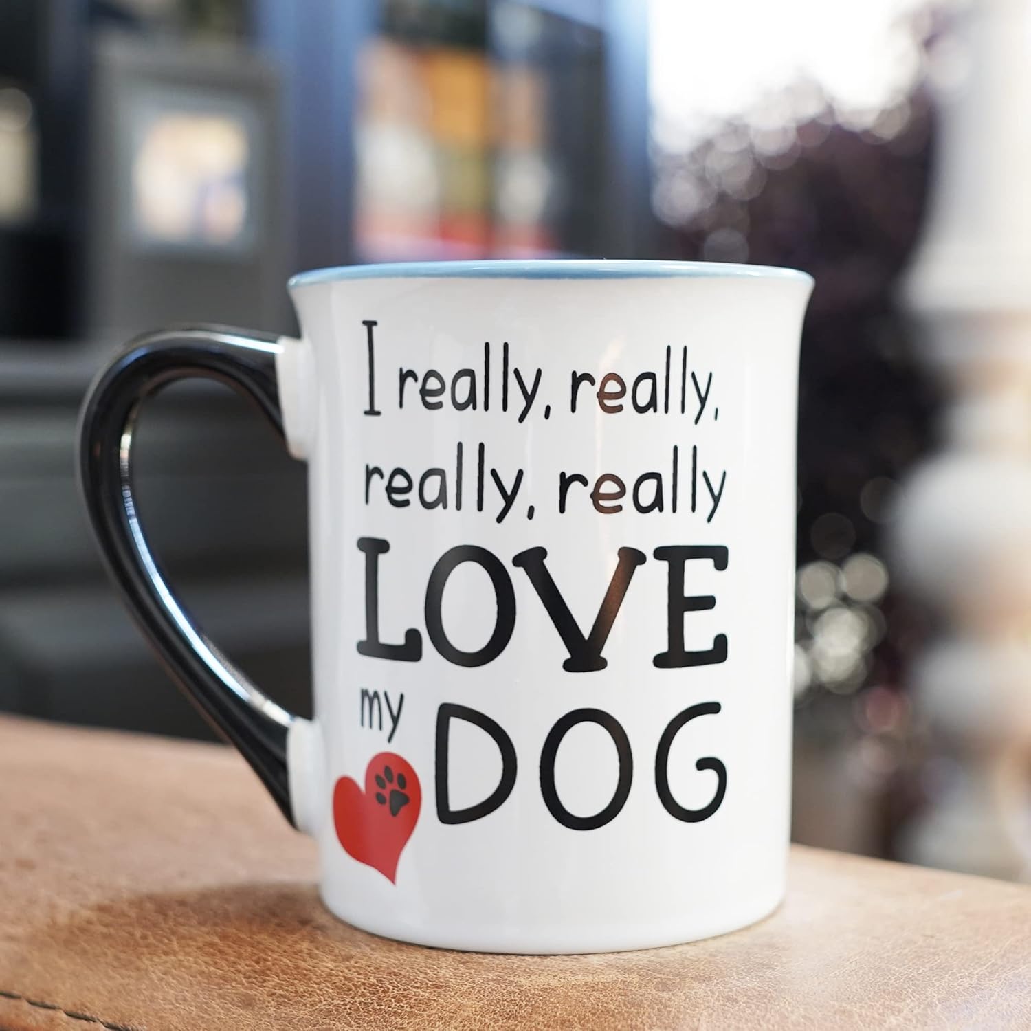 Cottage Creek Coffee Cups | I Really, Really Love My Dog 16oz Ceramic Coffee Mug | Ideal I Love My Dog Gifts for Women, Men | Funny Gifts for Mom, Dad, Girlfriend, Boyfriend - Image 9