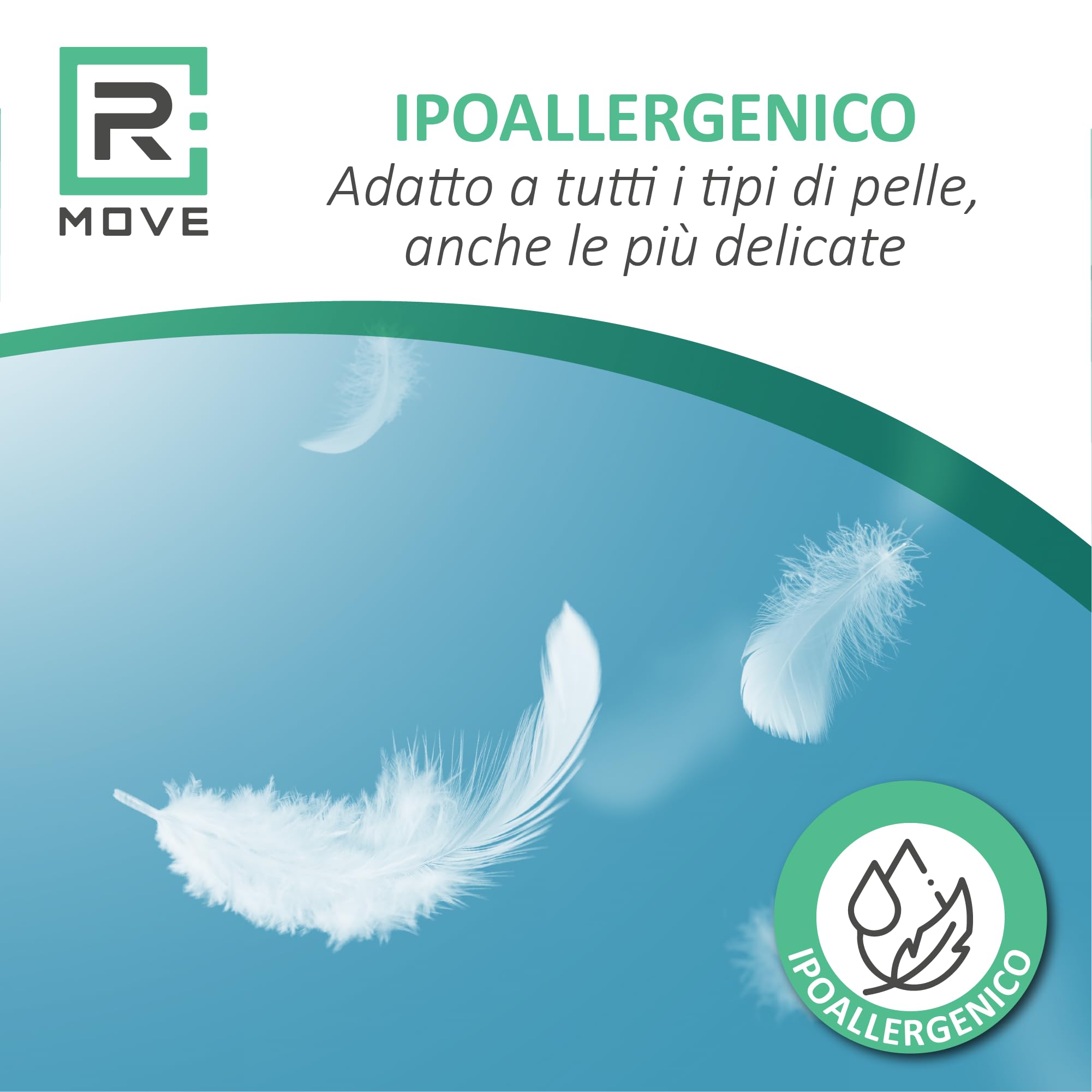 R MOVE 40 Traverse Letto 60x90 cm per Bambini ed Anziani, Teli Monouso, Traversina Cambio Pannolino