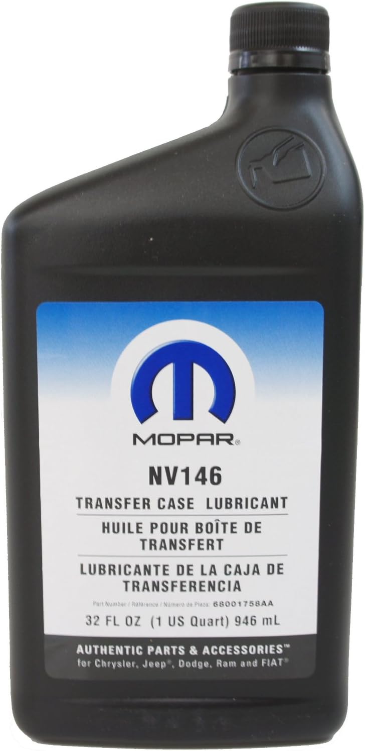 Genuine Chrysler Accessories (68001758AA) NV 146 Transfer Case Fluid - 1 Quart