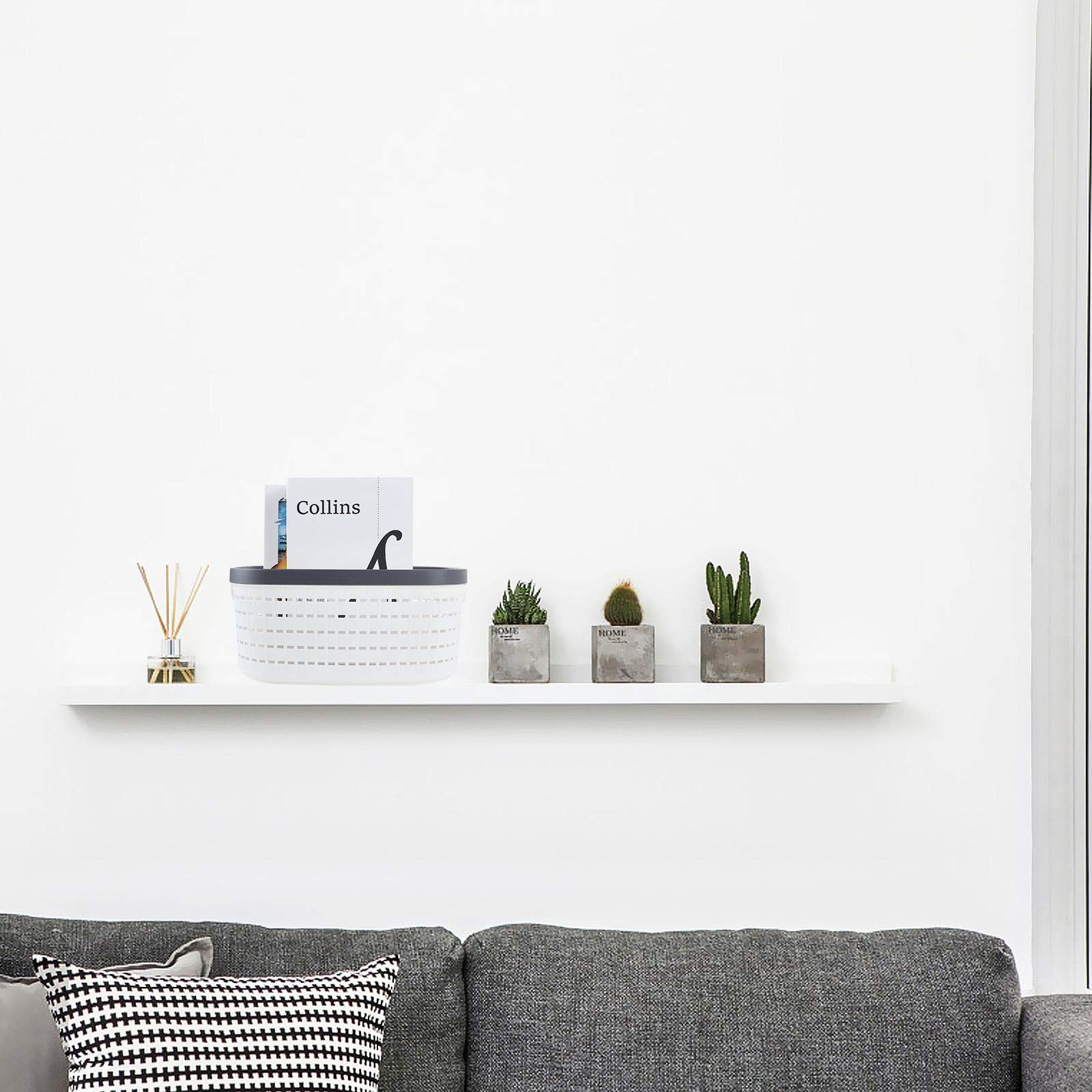 Starva ST Aufbewahrungskörbe Aus Kunststoff – 5-tlg. Set, Praktisch Für Küche, Bad, Büro & Co.