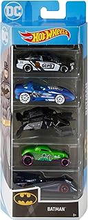 Hot Wheels Batman Vehicles, 5-Pack