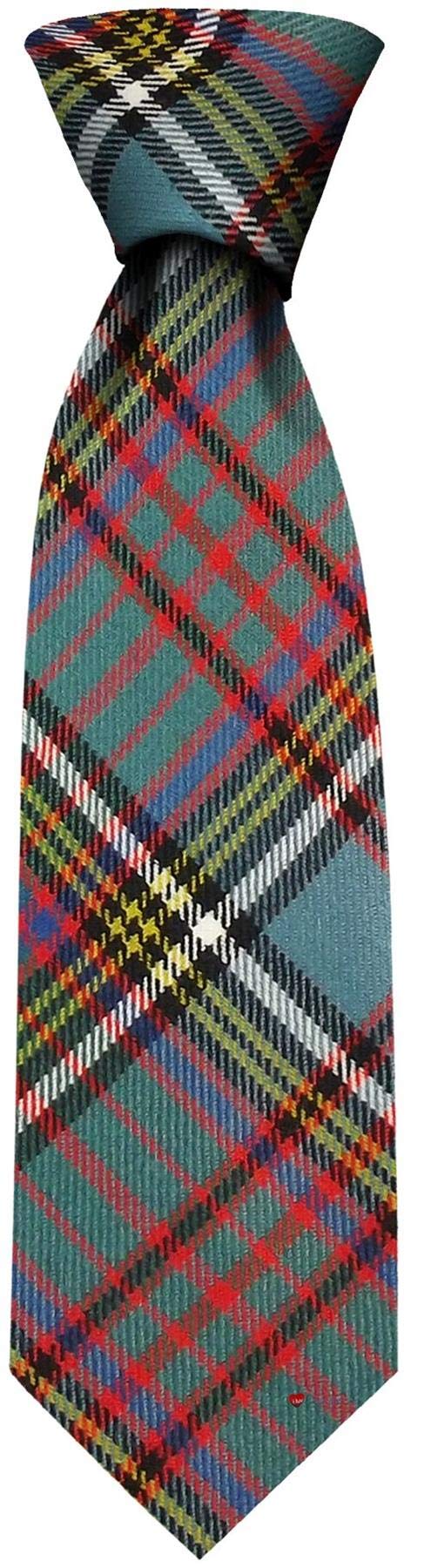 I LUV LTD Gents Neck Tie Anderson Ancient Tartan Lightweight Scottish Clan Tie