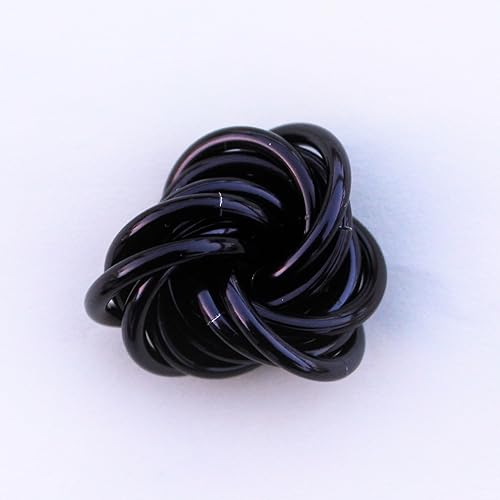 Miniatura 199 de Möbii Fidget Ball (Solid Color): Quiet Mobius ADHD Anxiety Stim Stress Relief Toy Tool for Home Travel Office or Desk (XL(Daydream), Full, Dark Iris)