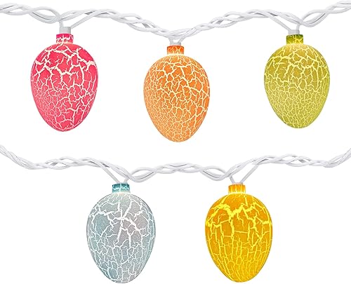 Miniatura 9 de Guirnalda de luces de trébol, 8.5 pies para decoración del día de San Patricio con 10 luces de trébol verde, luces de hadas de trébol conectables 3