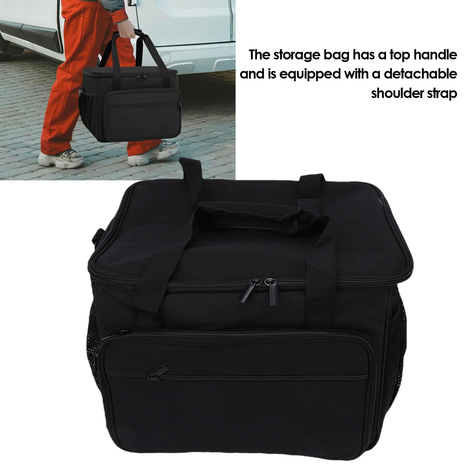 HERCHR Custodia per pulitore a Vapore, Poliestere, Custodia per pulitore a Vapore Portatile