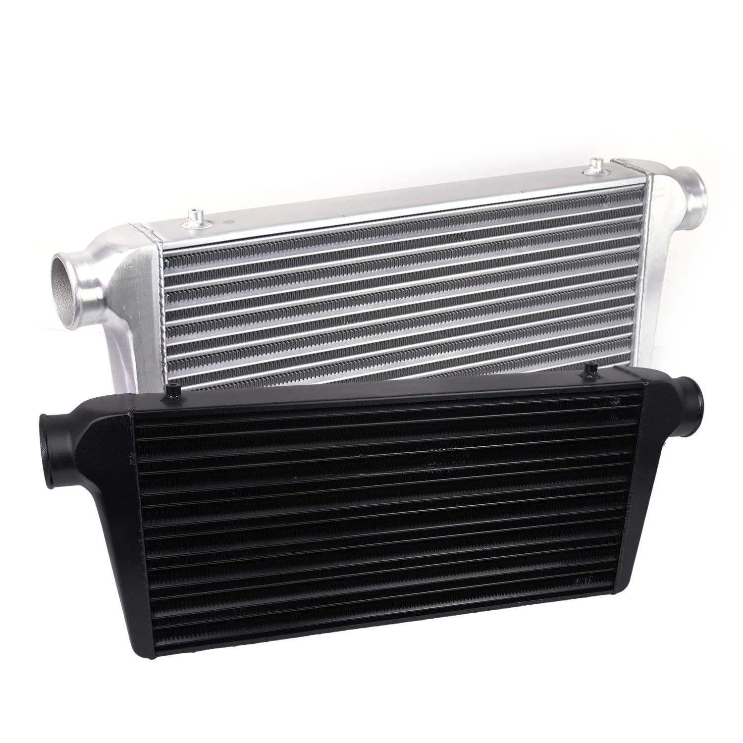 Intercooler samochodowy Chłodnica Intercoolera Samochodowego 600x300x76mm 76mm Wlot 3 Cale