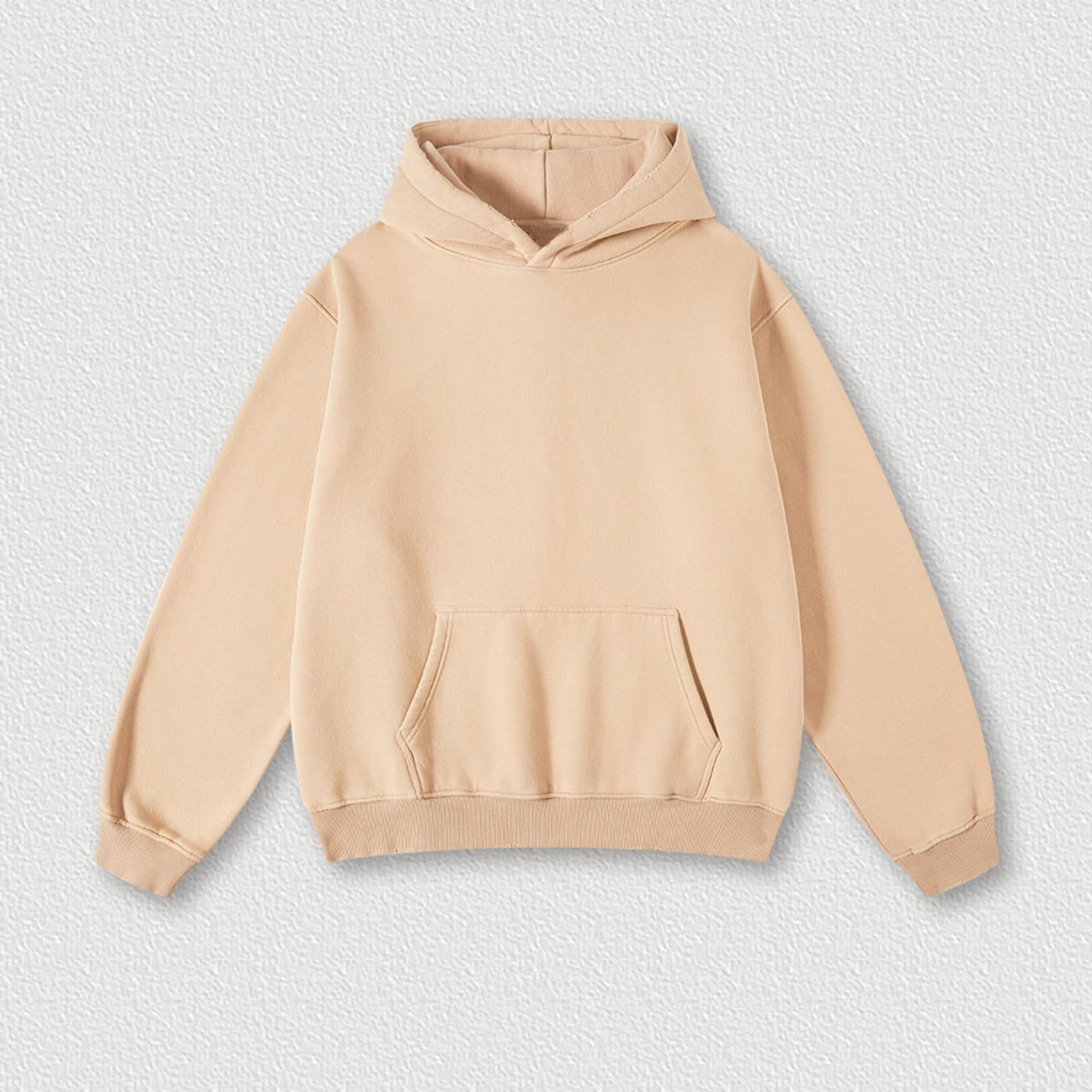 Générique Streetwear, felpa con cappuccio oversize da donna, felpa con cappuccio sbiadita, felpa con cappuccio in pile spesso