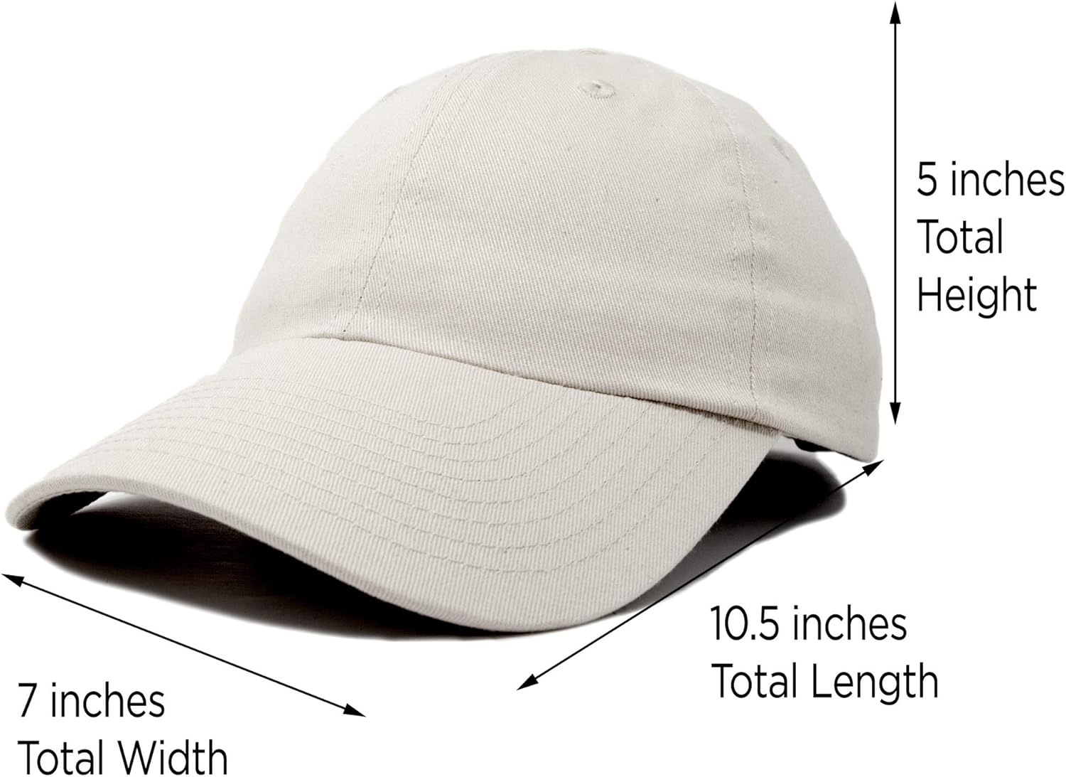 Dimensions of a baseball cap Clearance