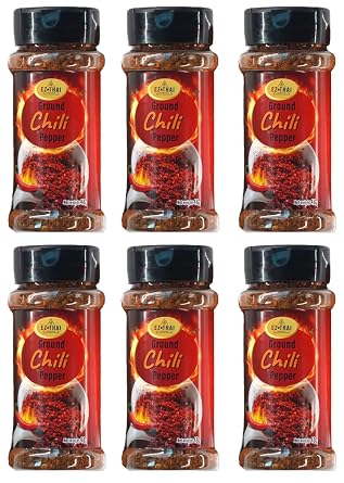 EZ THAI Family Share Pack-6 - Thai Chili Flakes Seasoning 1.76oz x 6 Bulk Authentic Grade Support Hill Tribe Farmers, Stock Up for Thai Restaurant, Noodle Shop, BBQ Party, Food Service