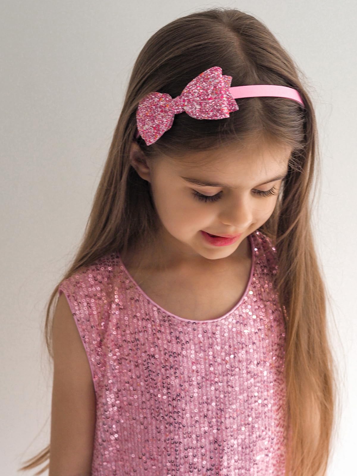 Miipat Vestido Niña Bebé de Terciopelo Lentejuelas Manga Corta Vestidos Niñas Pequeñas Elegantes Invierno Otoño Ropa Princesa para Fiestas Cumpleaños y Bodas