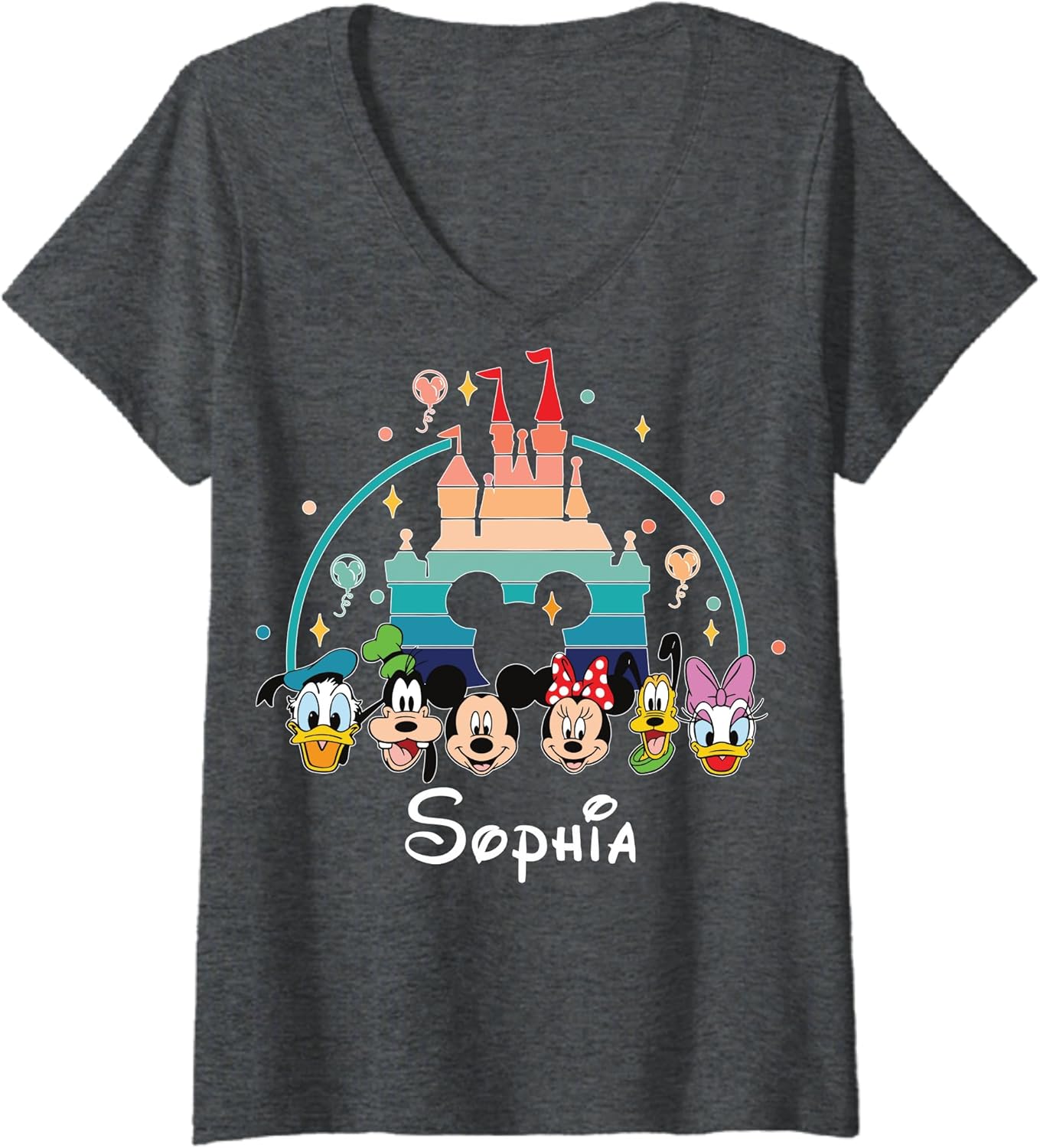 Custom Magical Kingdom Family Matching Shirts, Mouse and Friends Holiday Outfits, Personalized Magic Castle Vacation Apparels - Image 3