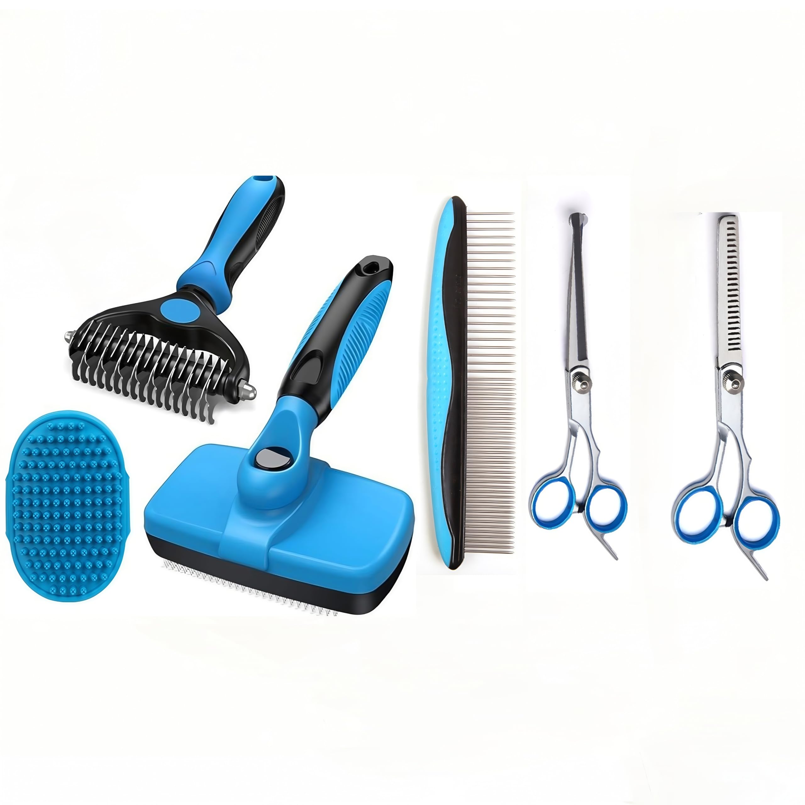 Cat & Dog Grooming Kit - 9-in-1 Pet Supplies -10
