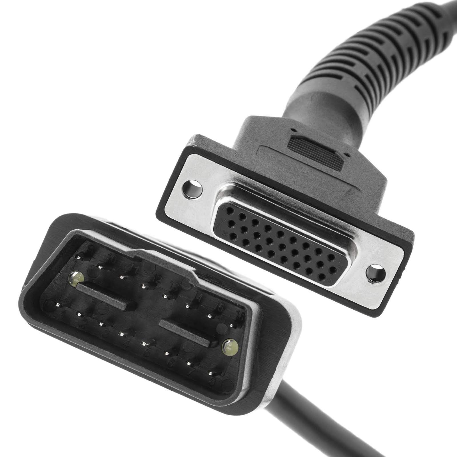 OBD 2 Cavo Adattatore D-Sub Adatto A Per Tester Hu 21 Plus Weimar - Foto 13