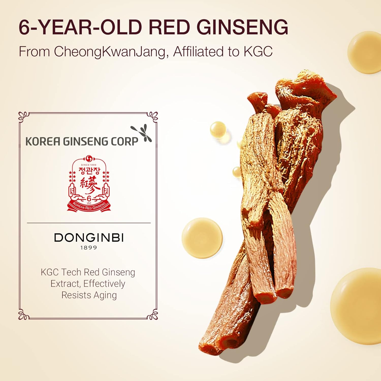 DONGINBI Red Ginseng Moisturizing & Firming Set EX, Anti-Aging Korean Skin Care, Routine Kit for Smooth, Radiant Skin by KGC : Beauty & Personal Care