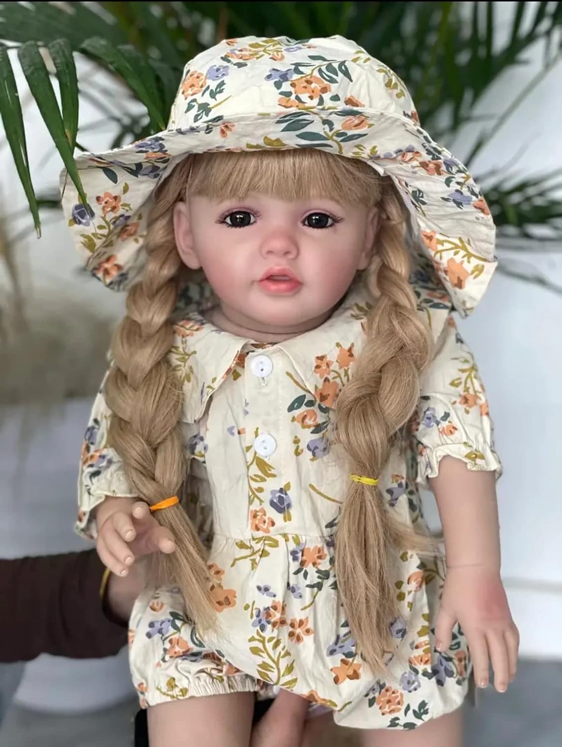 KAWAYII 60CM Standing Realistic Toddler Reborn Dolls Girl Princess Betty Real Life Newborn Baby Dolls Soft Cuddly Body Reborn Baby Dolls Handmade Xmas Toy Gifts for Children