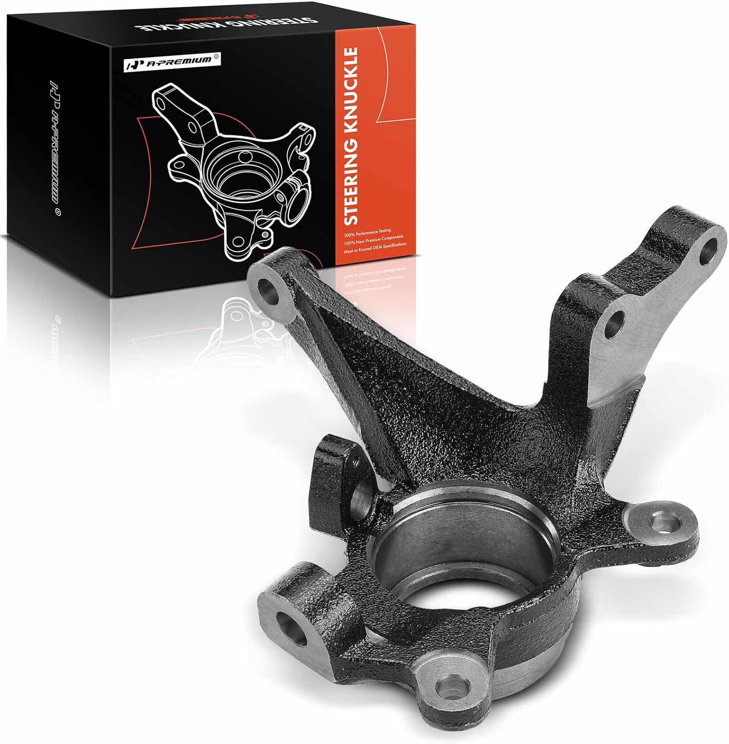 A-Premium Front Left Suspension Steering Knuckle Compatible with Kia Spectra 2004-2008, Spectra5 2005-2008, Driver Side