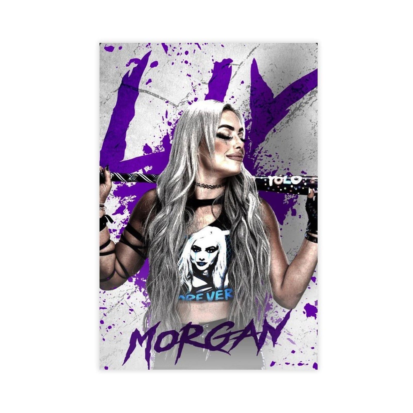 Liv Morgan Leinwand Poster 50x75cm - WWE Dekoration Für Zimmer & Büro