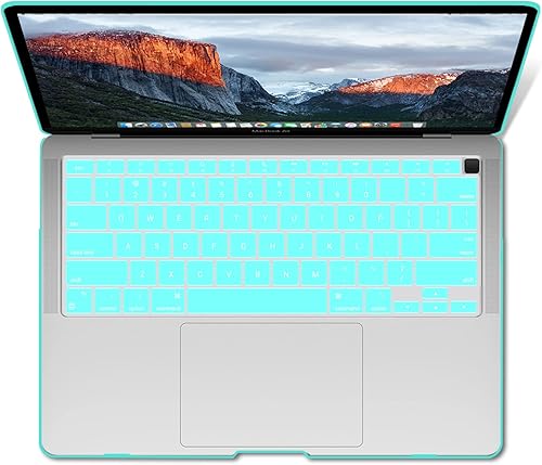 Miniatura 188 de IBENZER - Carcasa rígida para MacBook Air de 13 pulgadas versión 2020, 2019, 2018, A1932, A2179, con funda de teclado para Apple Mac Air 13 Retina