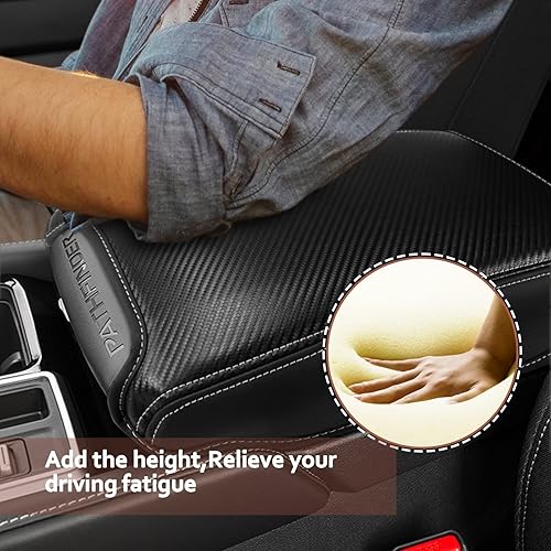 Miniatura 7 de SKTU Nissa n Pathfinder 2022 2023 2023 Funda para reposabrazos central, funda de consola para reposabrazos 2023 2022 Nissa n Pathfinder Accessories