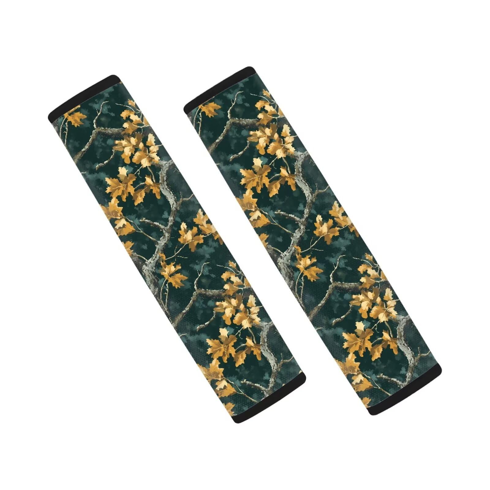AFPANQZ Branch Print Seat Belt Pad Cushion 2 Pack Soft Auto Vehicle Safety Seatbelt Pads Cushion Automotive Accessories Comfortable Driving Pads Laptop Bag Straps Pad