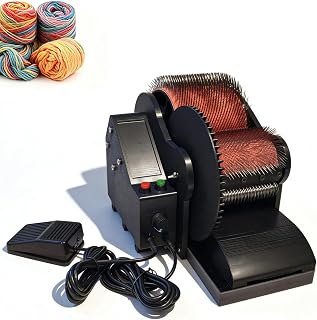 Cardador eléctrico de fieltro de lana con pedal de velocidad ajustable para manualidades, peinado, mezcla, spinning