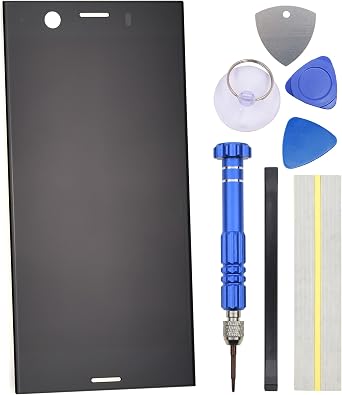Black Digitizer with Display for Sony Xperia XZ1 Compact G8441 IPS LCD Screen with Toolkit