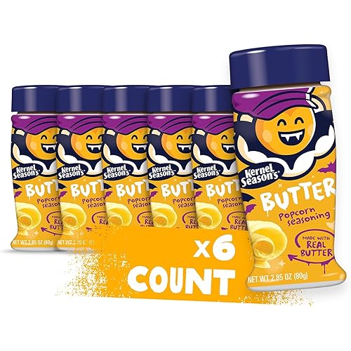 Kernel Season's Popcorn Seasoning, Butter, 2.85 Ounce (Pack of 6)