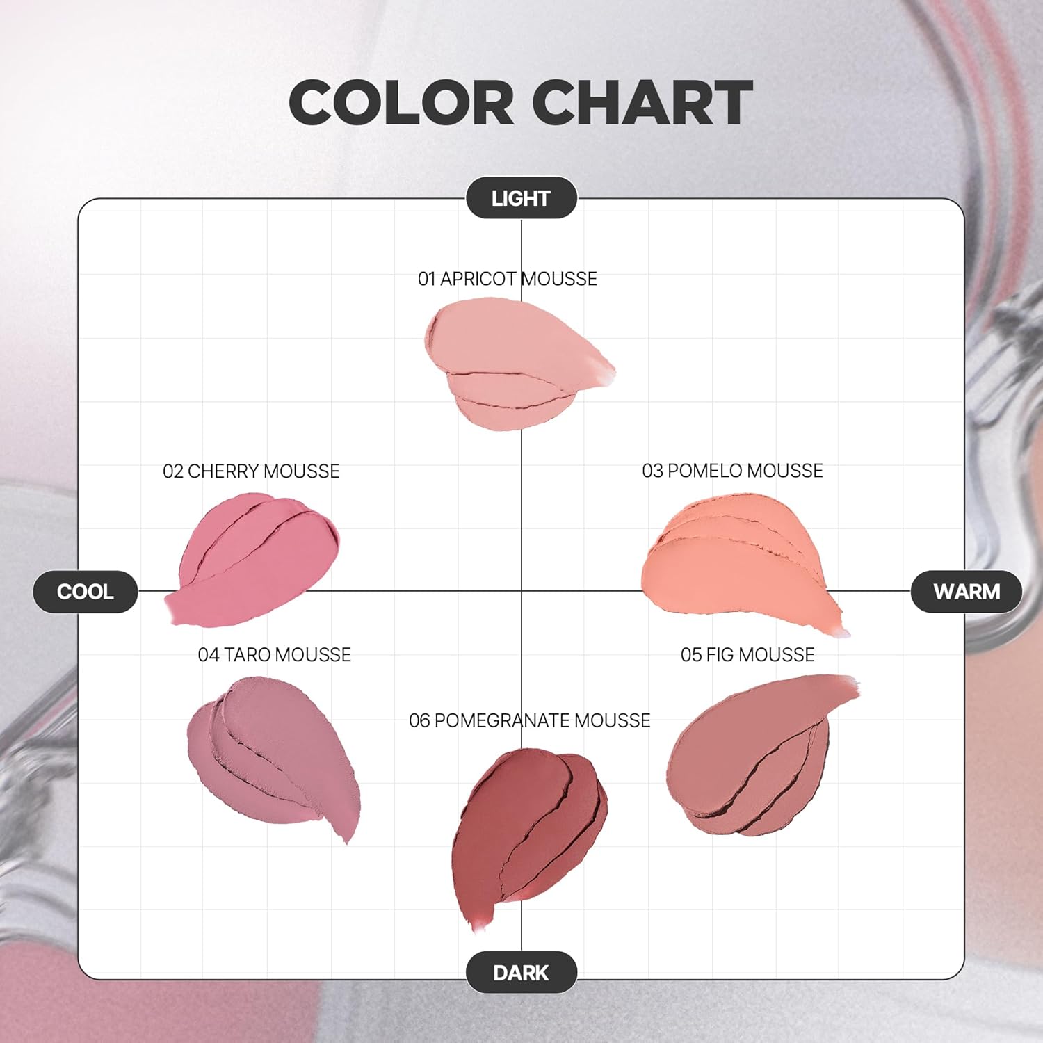 lilybyred Luv Beam Cheek Mousse | Heart-Shaped Korean Mousse Cream Blush, Velvety Soft-Matte Texture, Pore-Blurring Finish, Buildable & Blendable Color, Natural Flush, 0.13 oz. (02 Cherry Mousse) - Image 6