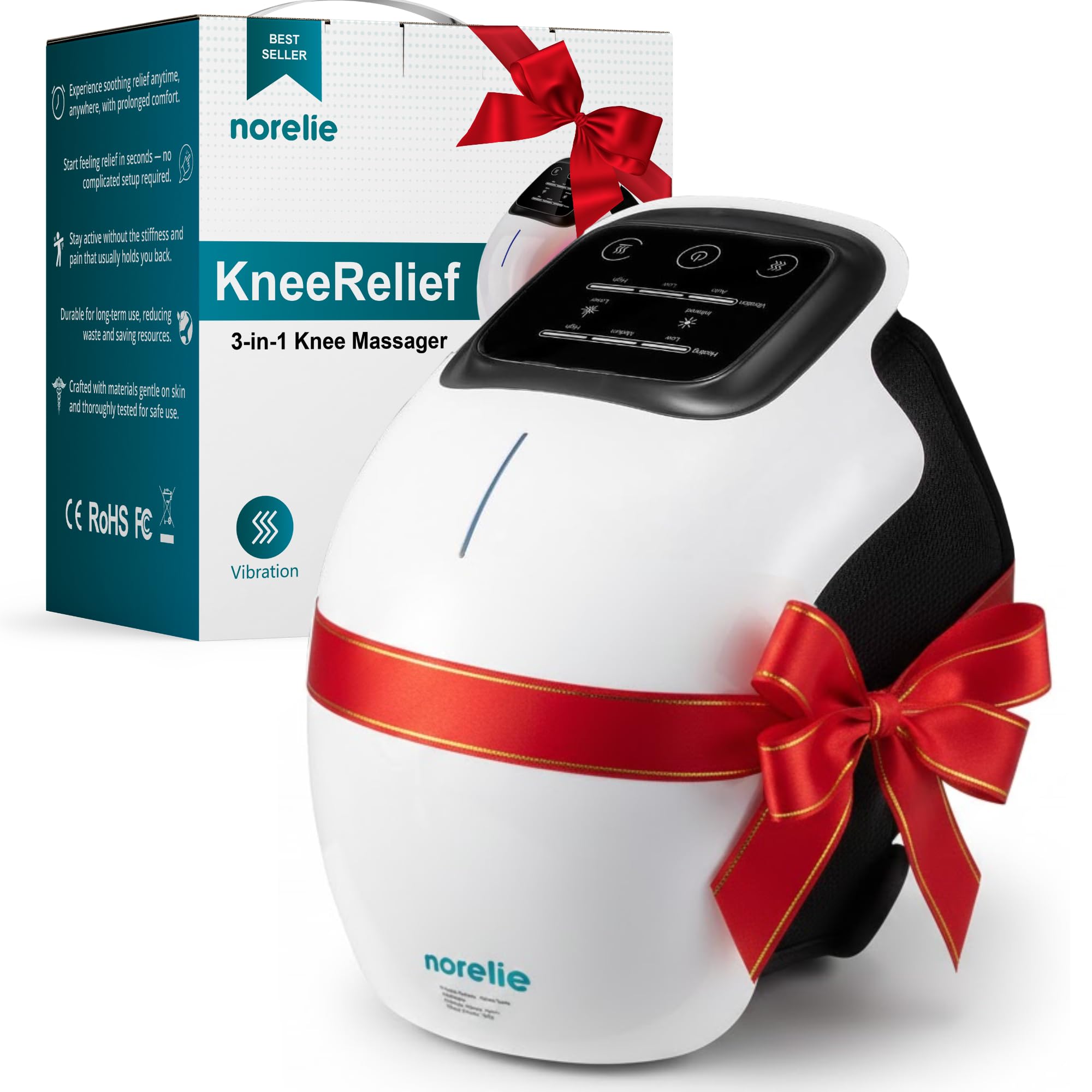 Amazon.com: Norelie KneeRelief 3-in-1 Knee Massager, Cordless with