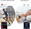 Smart Watch for Men Women, 1.69 HD Touch Screen Answer/Make Calls, Fitness Watch with 25 Sports Modes, Smartwatch Heart Rate/Sleep Monitor/Pedometer, IP68 Waterproof Fitness Tracker for iOS Android.