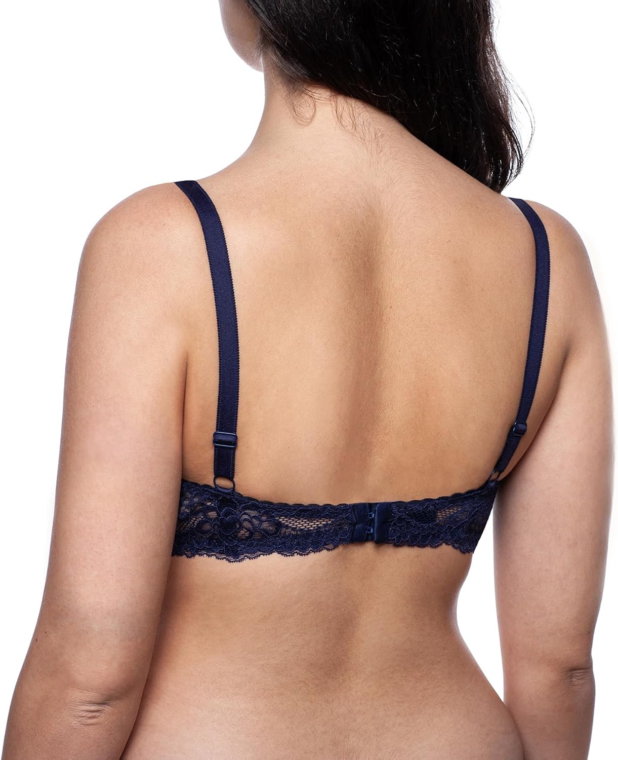 Women's Balconette Push Up Bra, Lace Sexy Design - Image 6