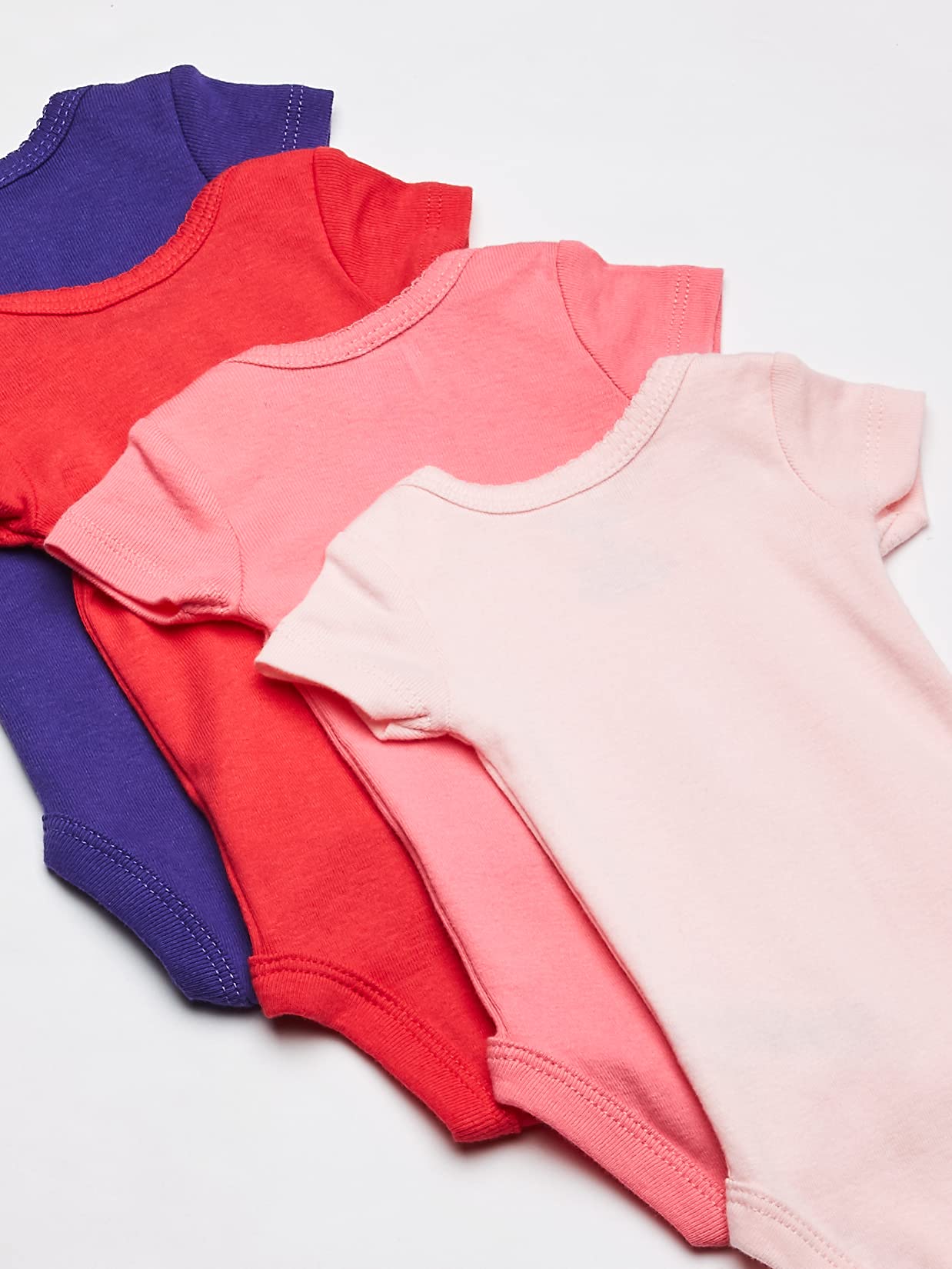 Carter's Baby Girls' 8-Pack Short-Sleeve Bodysuits