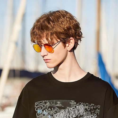 Miniatura 8 de 1 par de reemplazo de brazo de lentes de metal, con accesorios de instalación para lentes de sol universales (negro)