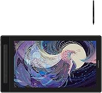 Vista 1 de HUION KAMVAS Pro 16 2.5K QHD Tableta de dibujo con pantalla QLED Full Laminated Graphics Tablet con HUION Slim Pen PW550S
