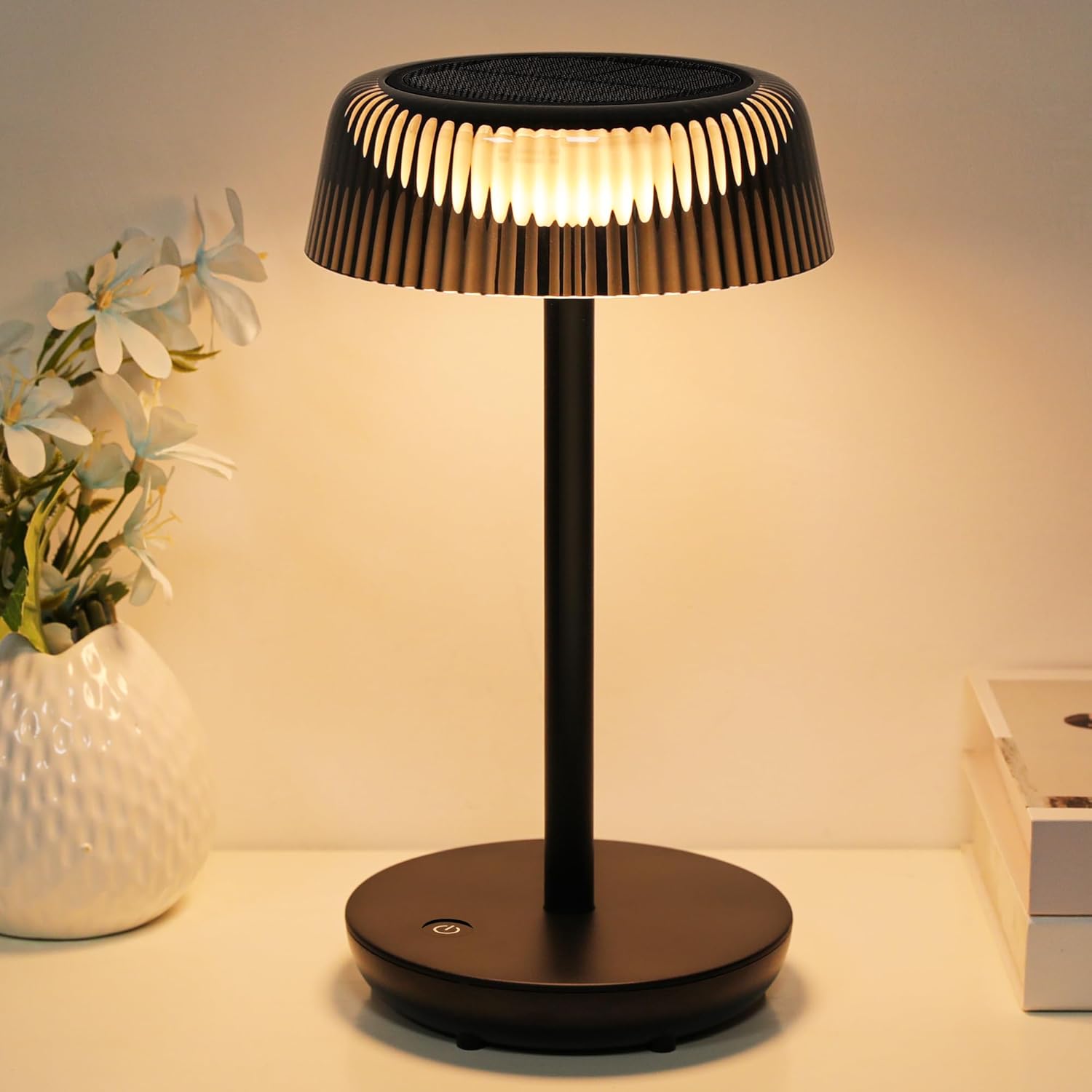 QiMH Outdoor Cordless Solar Table Lamp, Waterproof Zambia Ubuy