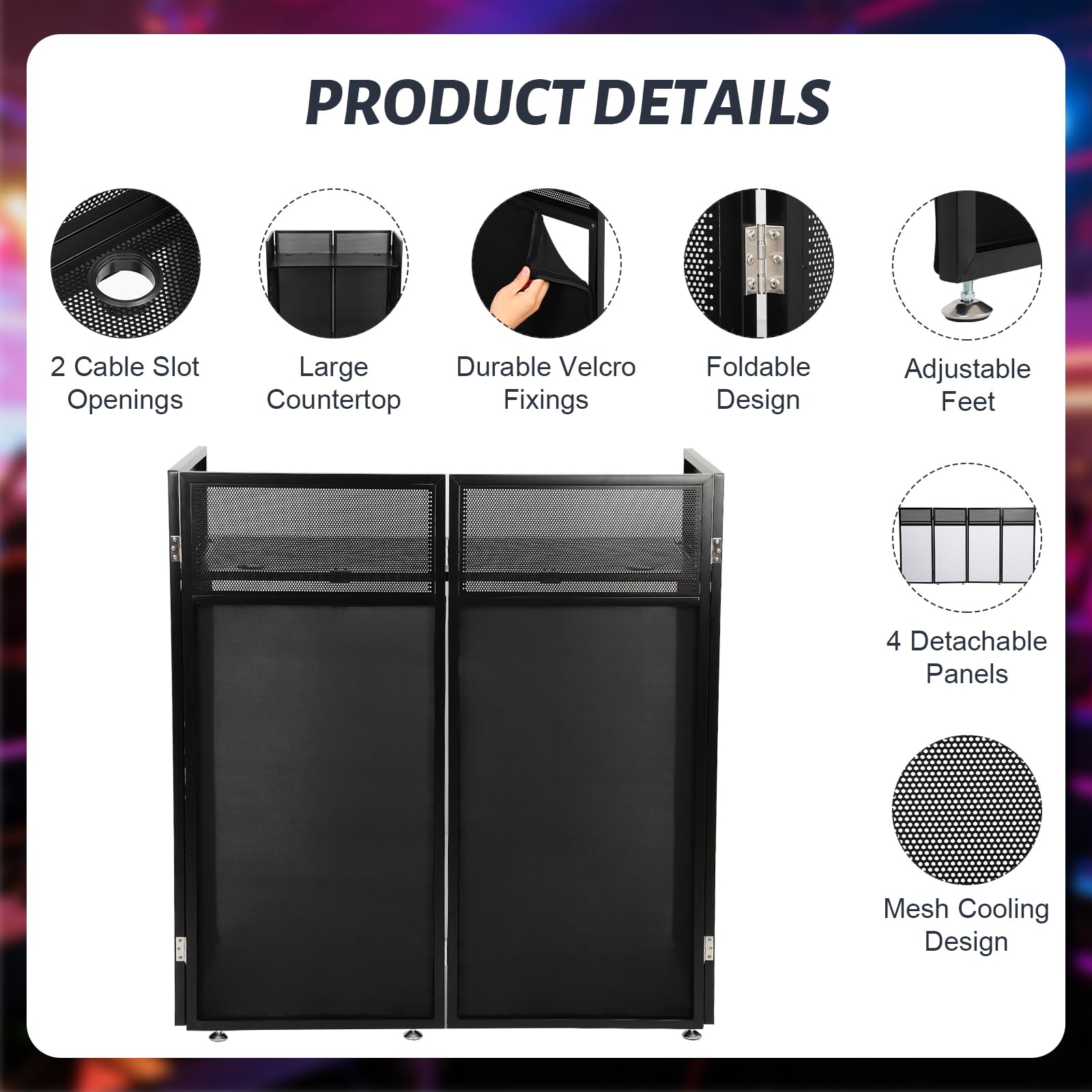 Amazon.com: Portable DJ Booth Table Station 44