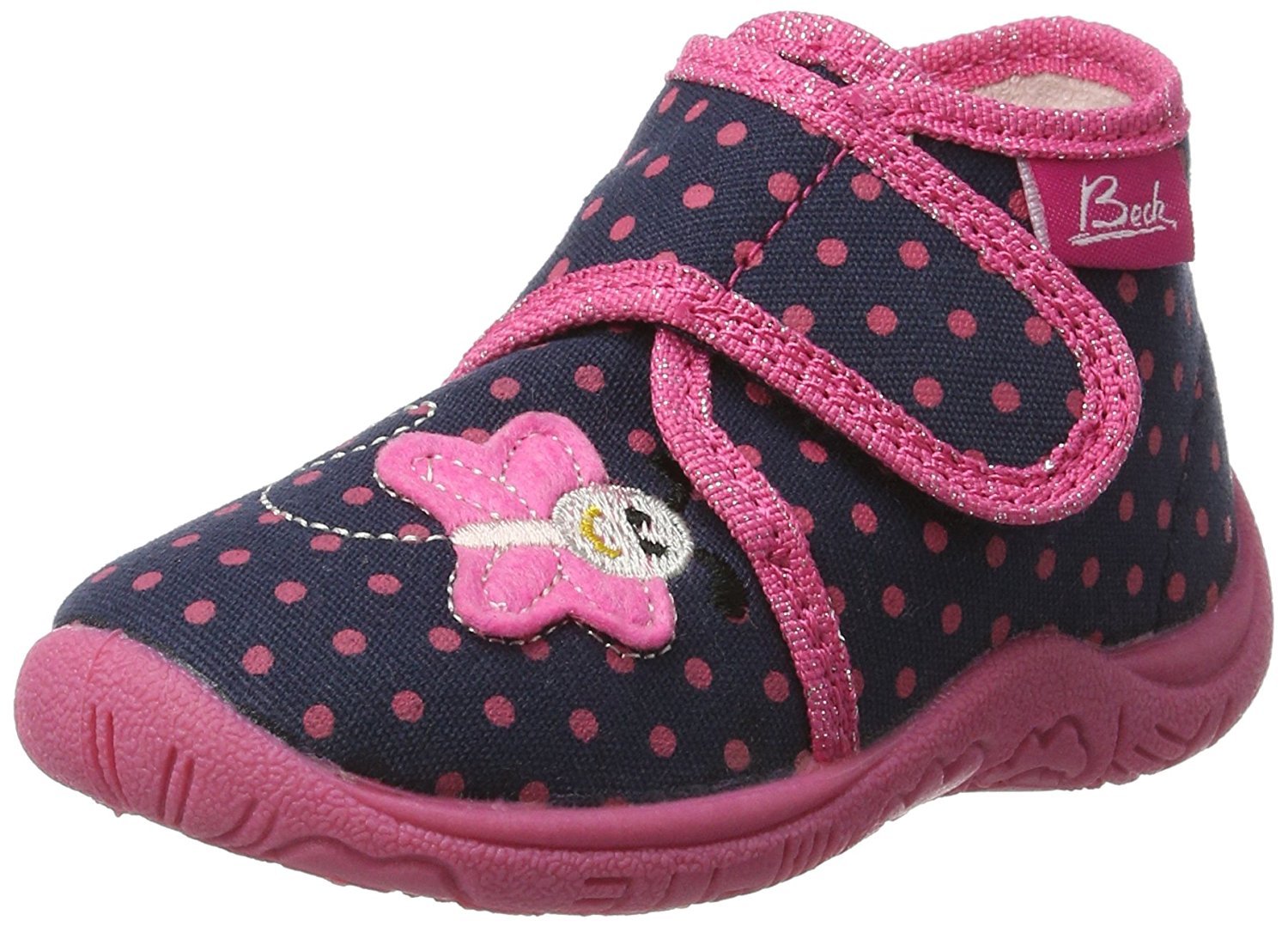Beck Mädchen Jolly Hohe Hausschuhe