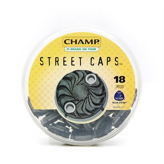 Champ Street Caps Tri-Lok Golf Spikes 