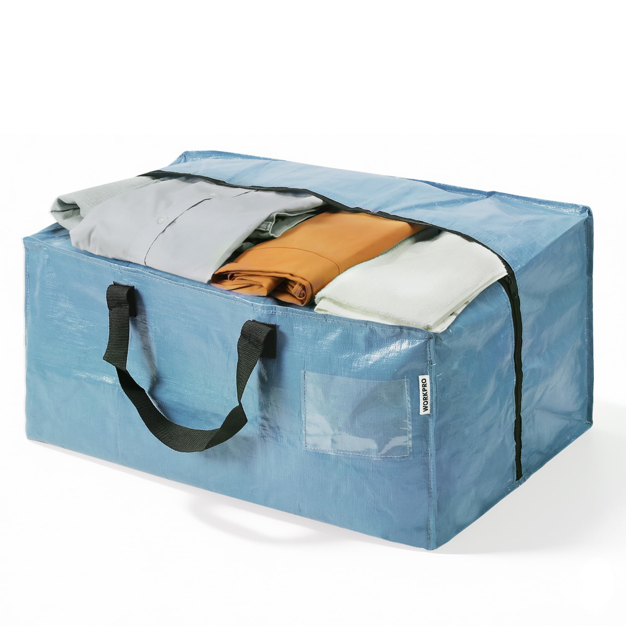 WORKPRO 1 Pack Extra Large Moving Bags with Backpack Straps &amp; Handles