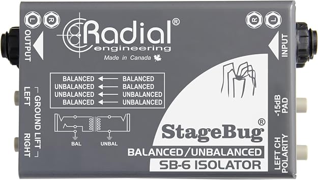 Radial StageBug SB-5 Laptop DI
