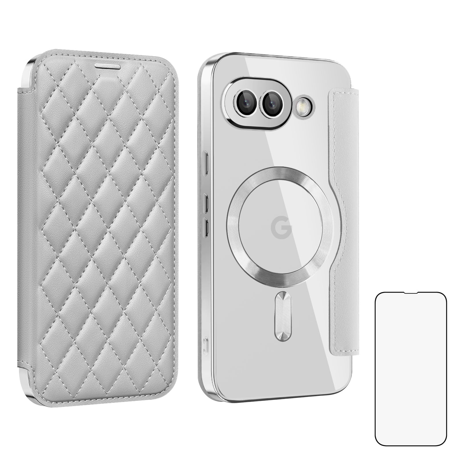 Amazon.co.jp: 【REHOOF】google pixel9a ケース 手帳型 magsafe対応