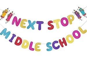 4th Grade Graduation Decorations: Primary School Class of 2024 Banner