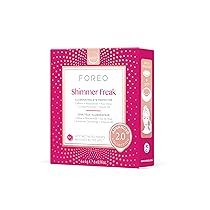 Shimmer Freak Advanced Collection 2.0, Maschera Ufo, Maschera Illuminante Contorno Occhi, Kit Skincare, Acqua di Rose, Niacinamide, Tutti i Tipi di Pelle, Rughe e Occhi Gonfi, Set da 6 Pezzi