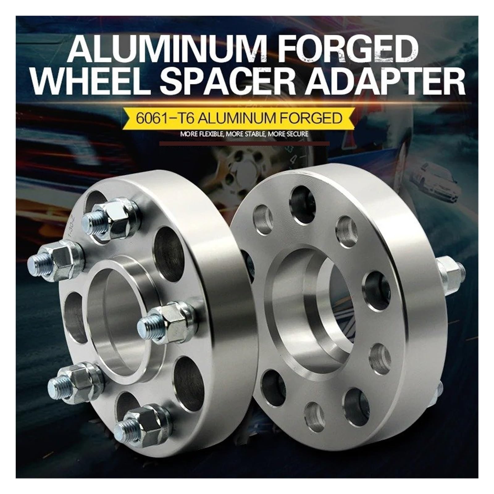 Auto Distanziali Ruota Per Chevrolet Per Camaro LT SS RS 2016-2022 Universale Auto M14xP1.5 2 Pezzi 15/20/25/30/35mm PCD 5x120 CB 67.1mm Adattatore Distanziale Ruota 5 Fori Distanziali per ruote auto(