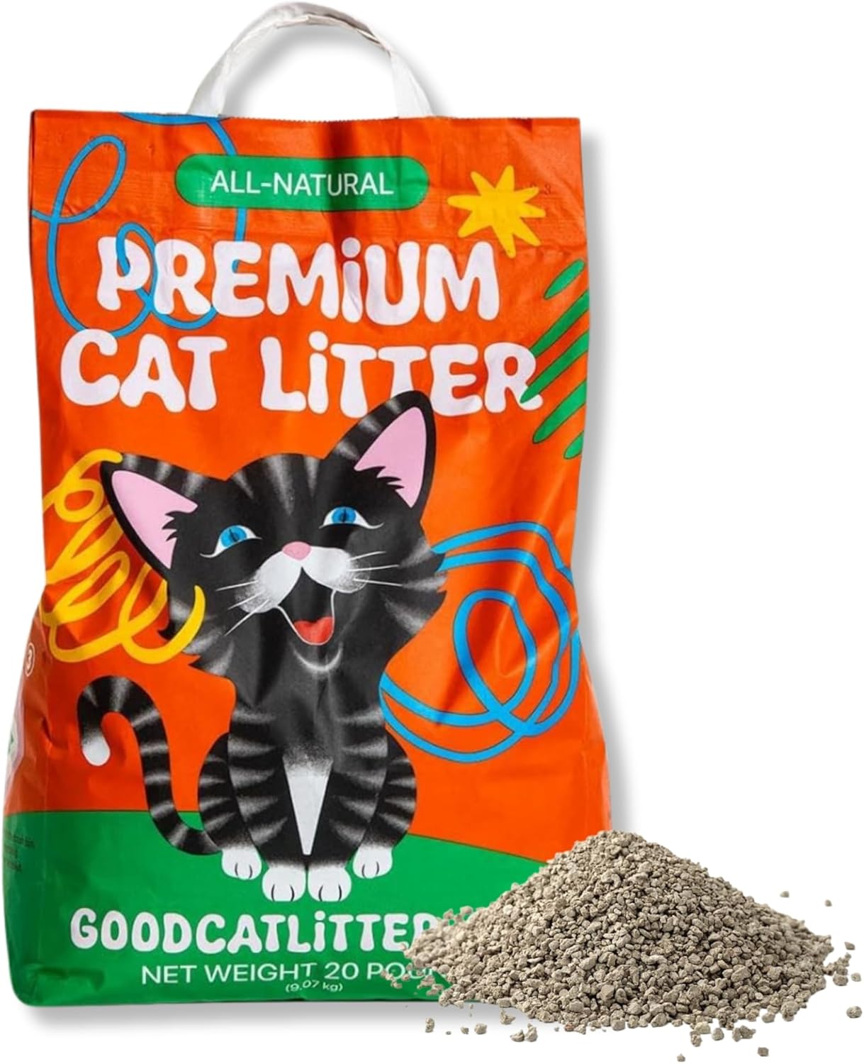 Good Cat Litter Unscented Clumping Cat Litter 20 lbs