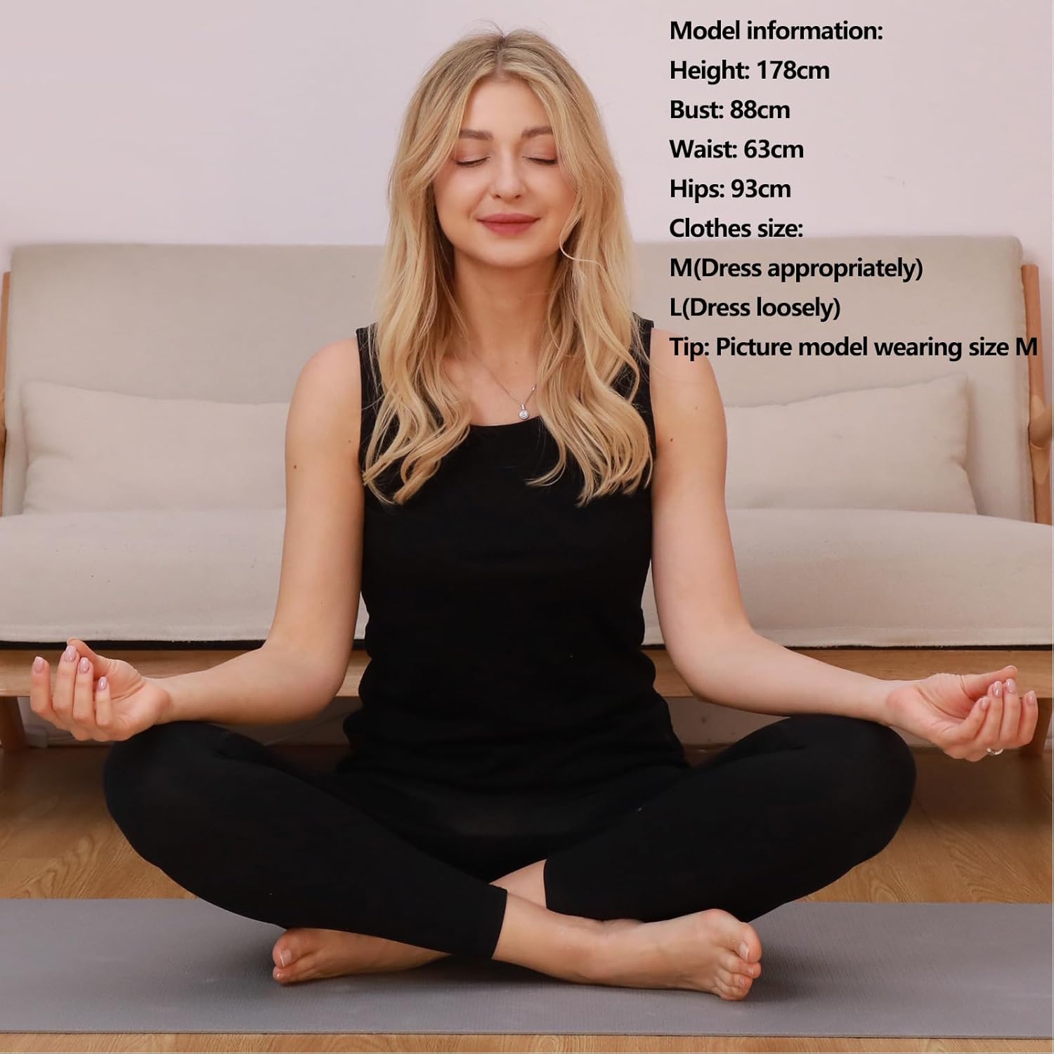 Women Thermal Tank Top - Loose Fit Plus Size Thick Warm Sleeveless Warm Fleece Lined Camis Underwear Top Base Layer - Image 5