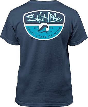 Salt Life Girls Morning Wave Youth Short Sleeve Tee