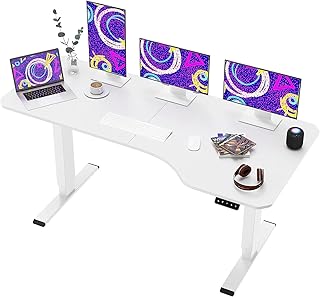 SANODESK 160 * 75 Electric Standing Desk Height Adjustable Standing Desk Sit Stand Desk Adjustable Desk Stand Up Desk for Home Office